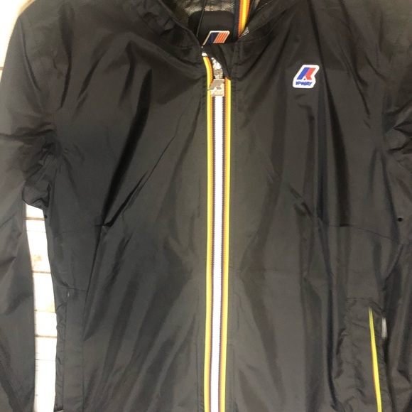 K-Way Kids Lil Plus.Dot Black Torra  Packable Slim Fit Size 8 Jacket - Picture 5 of 7